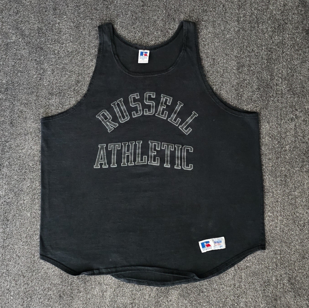 Russell Athletic Black Tank Top
